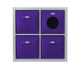 Filz-Katzenhöhle für IKEA Kallax -4er Set